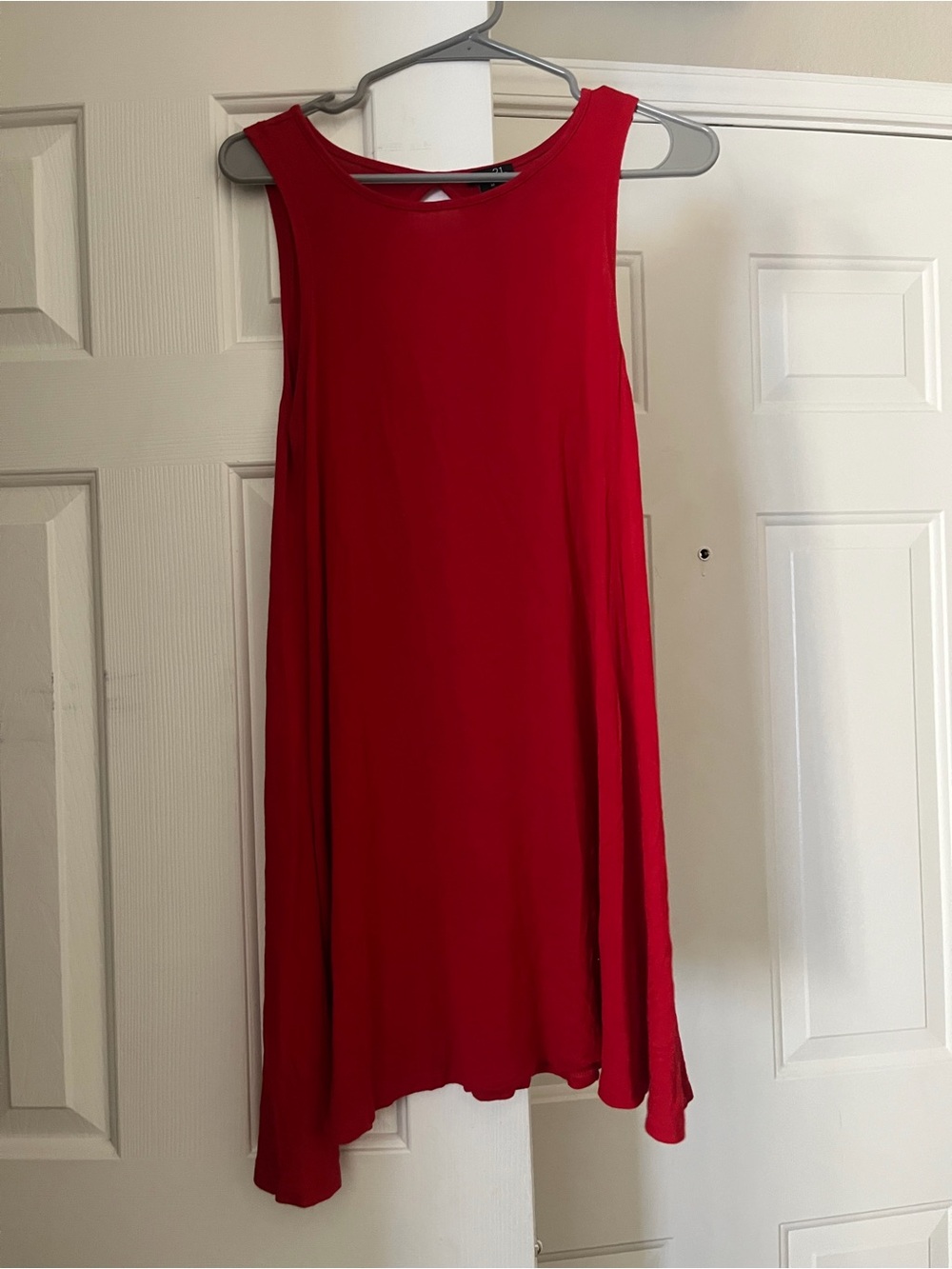 Rue21 Sleeveless Red Swing Dress